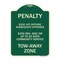 Signmission Penalty $250 1st Offense Subsequent Offenses $250 Min. and or Up to 90 Days Community, G-1824-23333 A-DES-G-1824-23333 - alternate 1